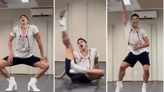 Reynaldo Gianecchini impressiona ao dançar ‘Vogue’ para interpretar drag queen em musical