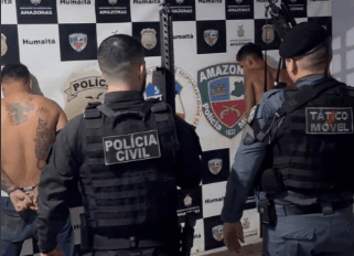 Dupla é presa suspeita de matar homem que se passava como traficante no interior do Amazonas