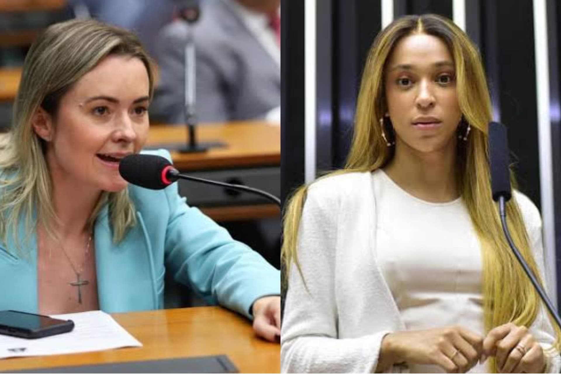 Após ser chamada de “feia”, Júlia Zanatta aciona MPF contra Erika Hilton por violência política de gênero