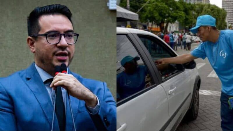 “O Zona Azul precisa acabar porque está roubando o cidadão”, diz Rodrigo Guedes