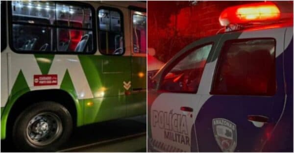 Jovens se jogam de ônibus em movimento para fugir de assalto em Manaus