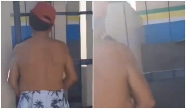 VÍDEO: Idoso é flagrado obrigando criança de 8 anos a tocar em seu órgão genital, em Coari, no AM