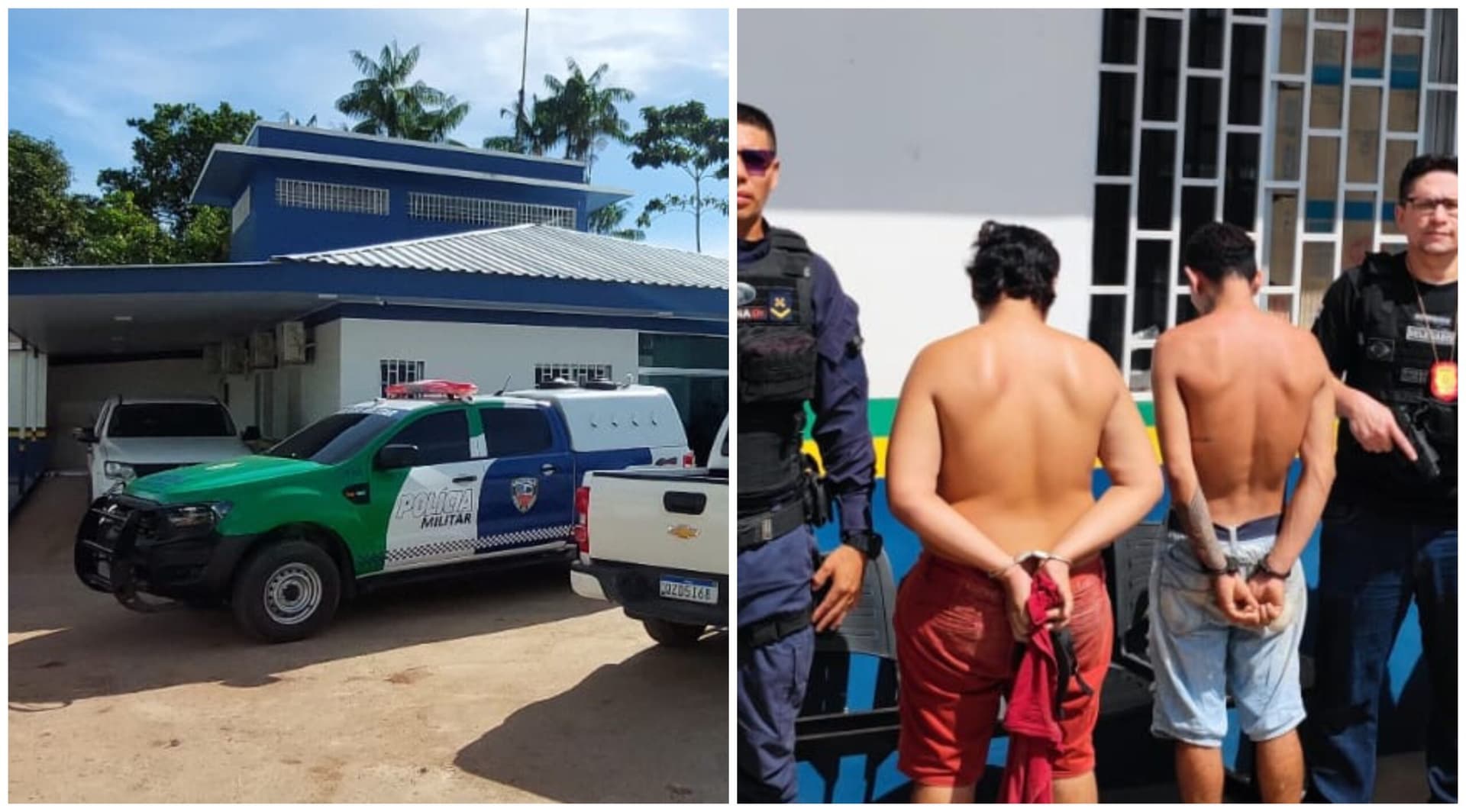 Dupla é presa em flagrante por tráfico de drogas, no interior do Amazonas