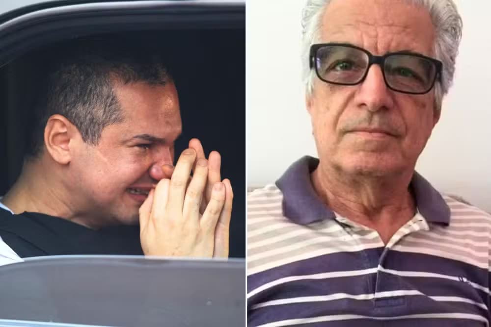 VÍDEO: Preso por matar idoso com “voadora”, em Santos, chora durante reconstituição do crime e pede desculpas