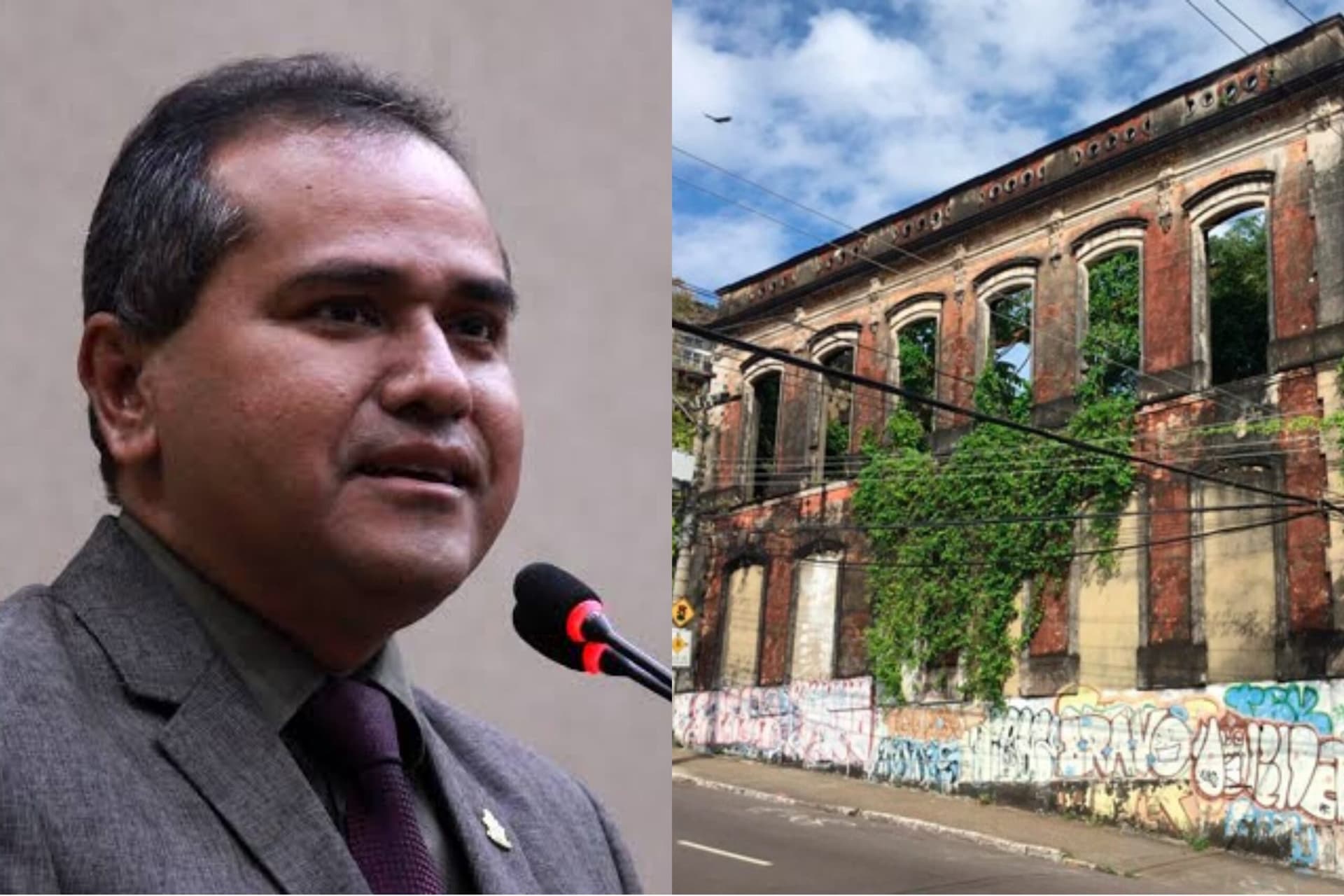“Manaus está cheia de imóveis abandonados”, diz autor de PL que busca reformar e regularizar prédios abandonados