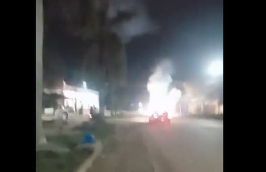 VÍDEO: transformador explode e causa pânico em moradores no Amazonas