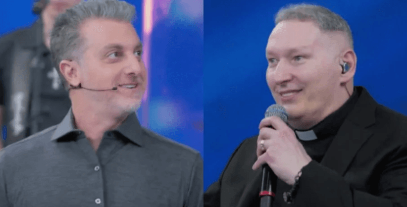 Luciano Huck faz pergunta inusitada para Padre Marcelo Rossi