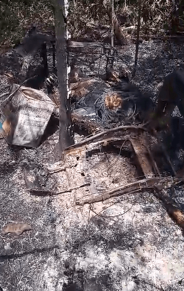 VÍDEO: Corpos carbonizados são encontrados em ramal no Puraquequara