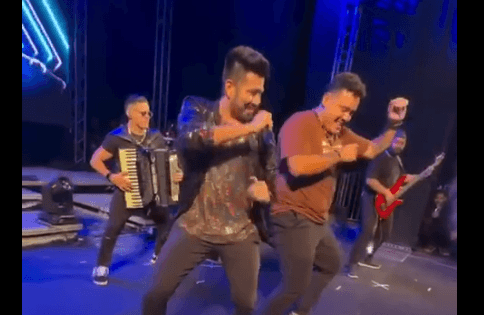 ‘Calma, calabreso’: ex-BBB Lucas Buda se rende ao ‘forró de galeroso’ no Amazonas