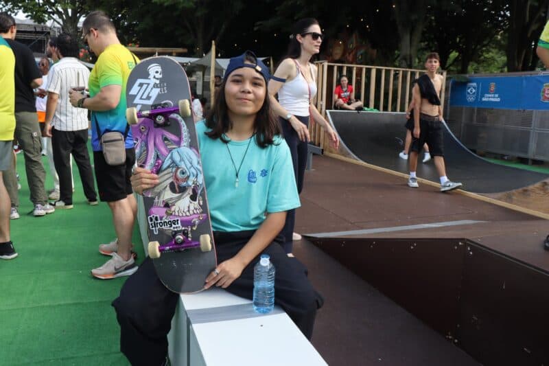 Skatista amazonense é convidada para imersão nas Olimpíadas de Paris