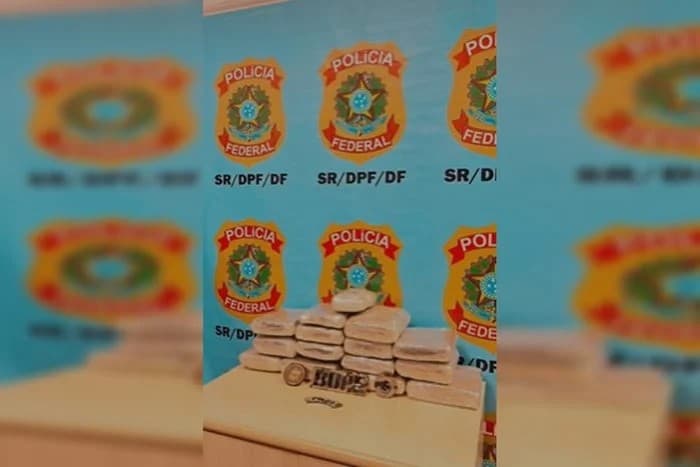 Homem é preso no Aeroporto de Brasília com 15kg de drogas na bagagem