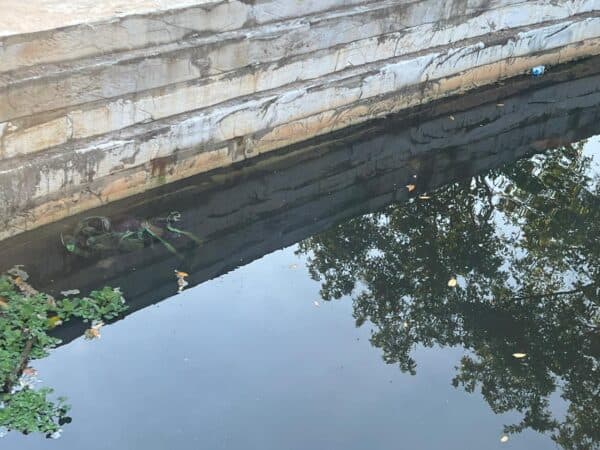 VÍDEO: Corpo amarrado em rede é encontrado boiando em igarapé no Tarumã