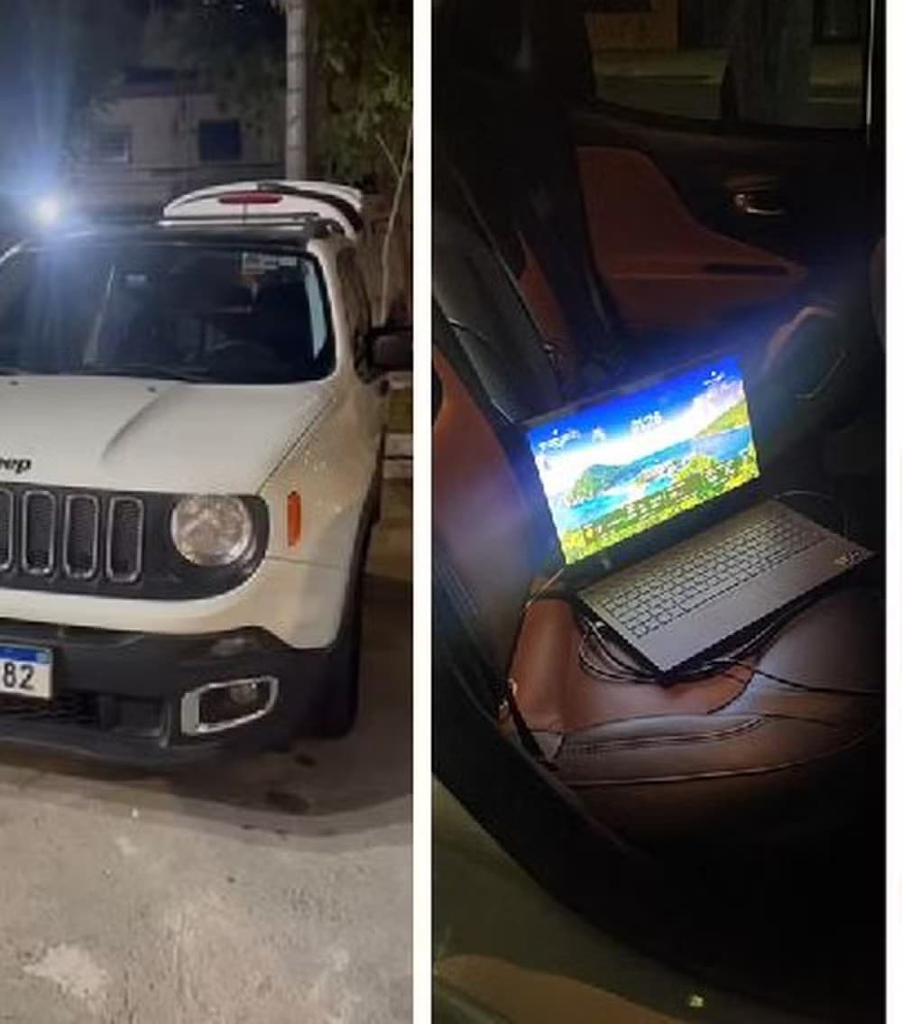Carro do golpe: Em SP, veículo era usado para interceptar sinal de celulares
