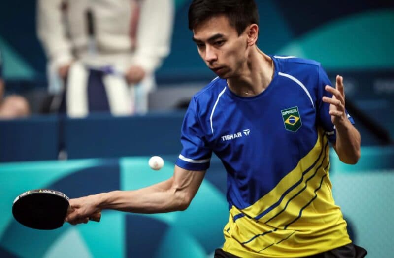 Tênis de mesa: Vitor Ishiy domina australiano e avança para segunda fase das Olimpíadas