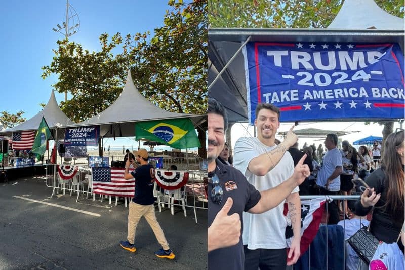 Apoiadores de Donald Trump em Santa Catarina viralizam nas redes sociais