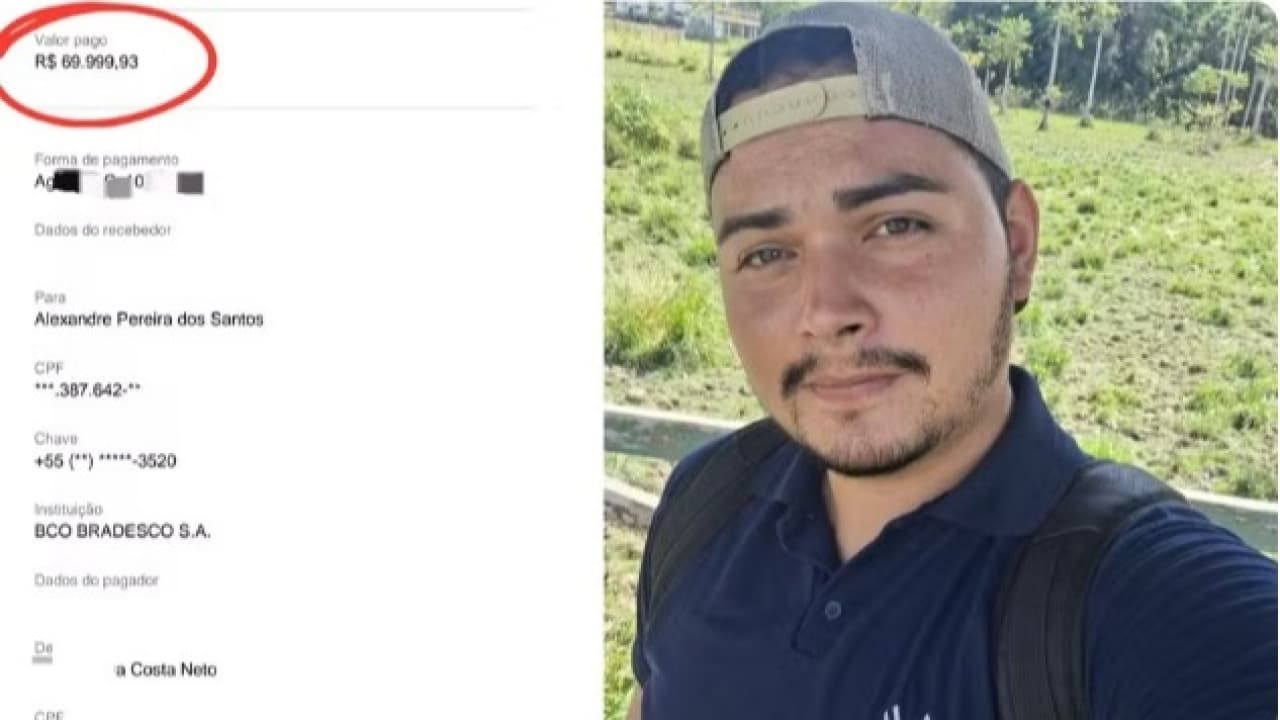 Estudante devolve PIX no valor de R$ 70 mil que recebeu por engano