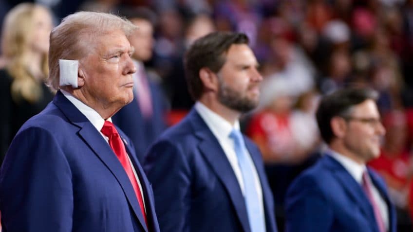 Trump critica Biden e diz que será “mais fácil” derrotar Kamala Harris nas eleições dos EUA