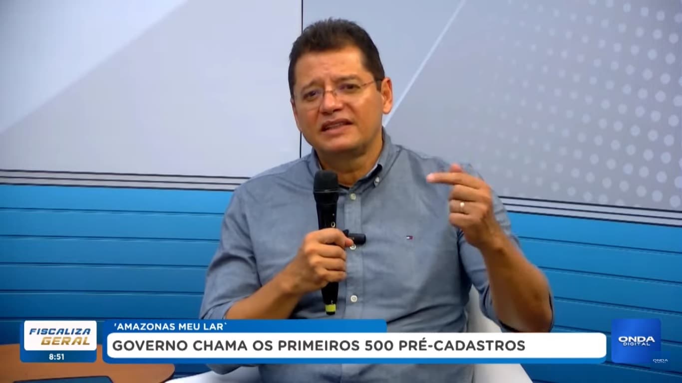 Após problemas técnicos, 500 primeiros selecionados do ‘Amazonas Meu Lar’ começam a ser convocados a partir desta quarta (17/07)