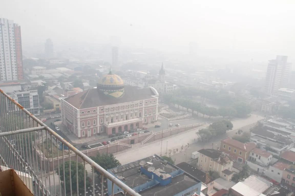 Unicef alerta sobre qualidade do ar insalubre no Amazonas