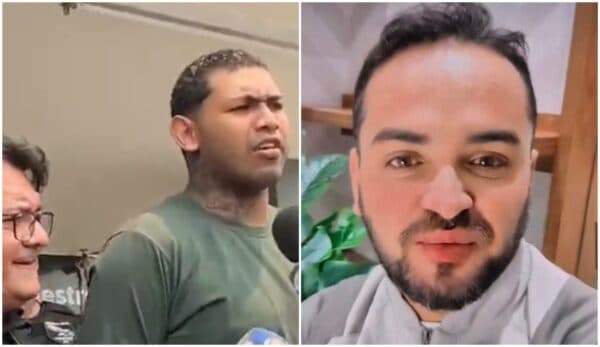 Suspeito de matar biomédico pede ‘perdão’ na saída de delegacia em Manaus