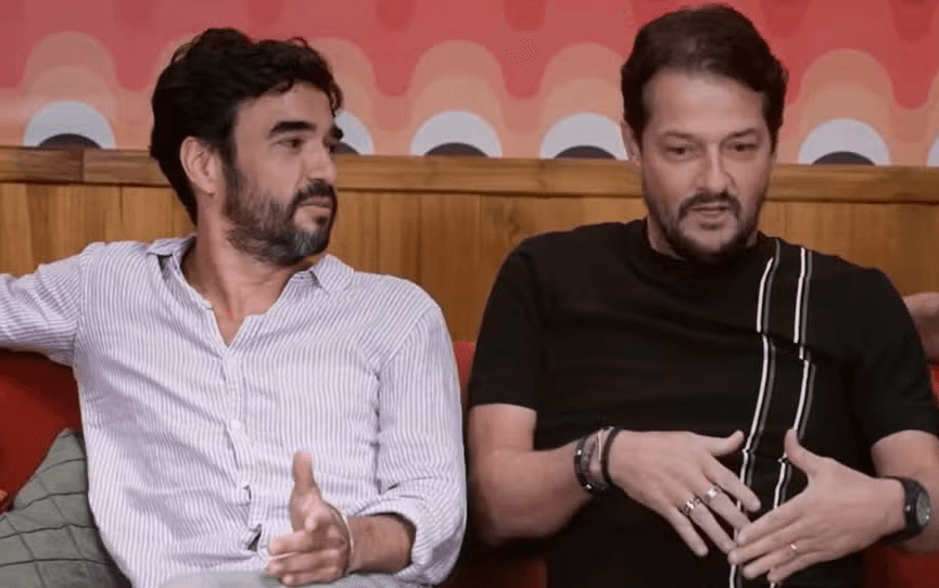 Caio Blat se irrita após ter órgão genital elogiado por Marcelo Serrado: ‘babaquice’