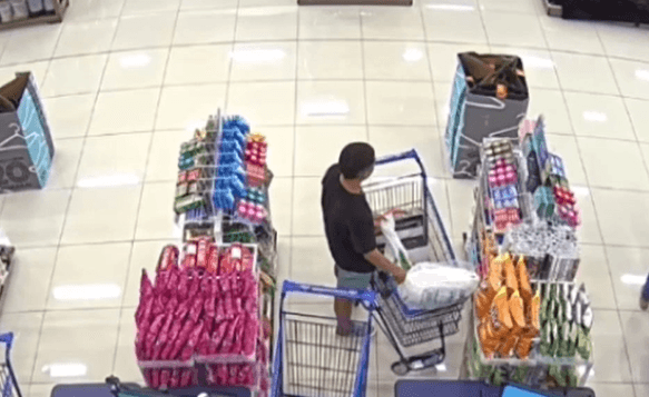 VÍDEO: Criminoso é pego com ‘a boca na botija’ ao tentar furtar Havan em Manaus