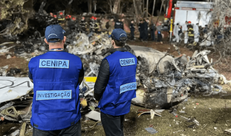 Cenipa encerra nesta segunda as investigações no local da queda de avião, em Vinhedo