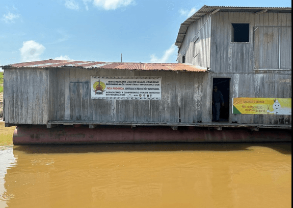 PF realiza ação para coibir crimes ambientais no Vale do Javari, no Amazonas