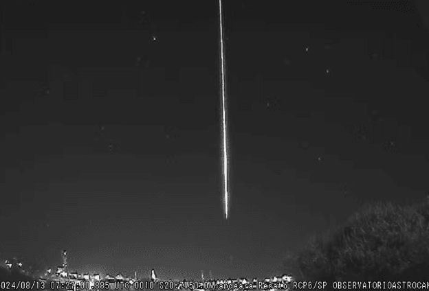 VÍDEO: chuva de meteoros ilumina céu no interior de São Paulo