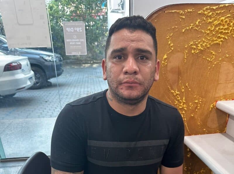 Condenado por tráfico de drogas, ‘Cabeça’ é preso no bairro Mauazinho, em Manaus