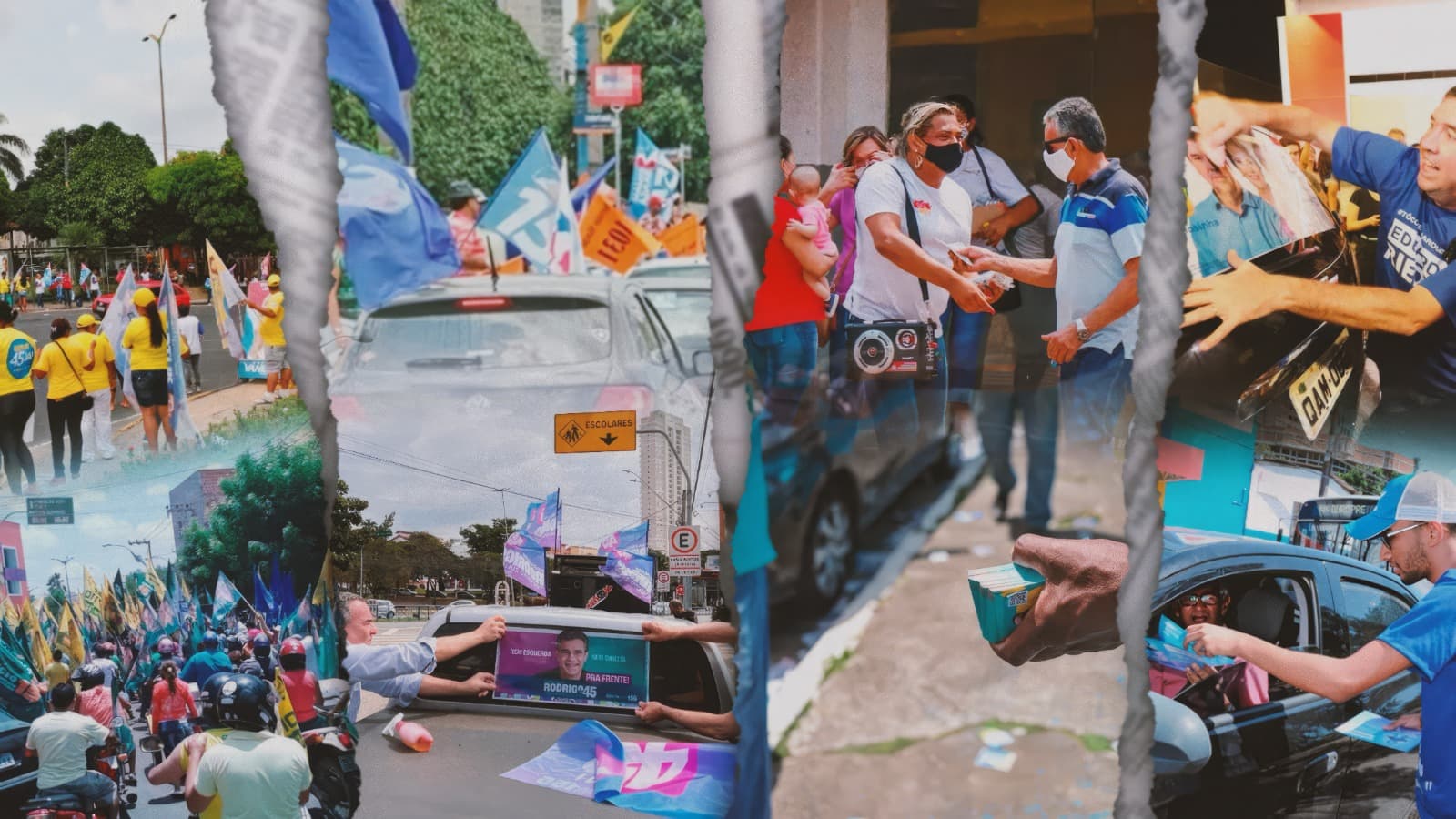 Eleições 2024: aberta temporada de adesivaços, caminhadas, reuniões e pedido de votos