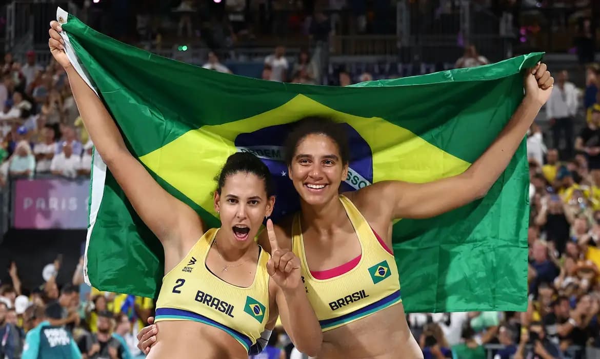 Duda e Ana Patrícia levarão bandeira do Brasil no encerramento das Olimpíadas