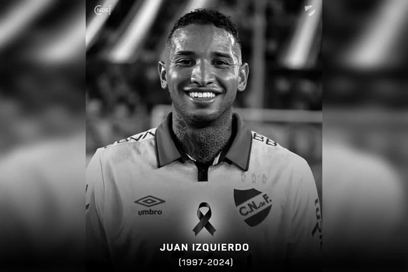Juan Izquierdo, zagueiro do Nacional-URU, morre em São Paulo