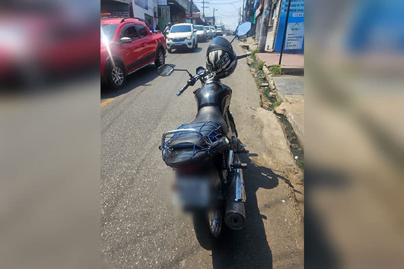 Operação apreende motocicleta furtada no bairro Mauazinho, em Manaus