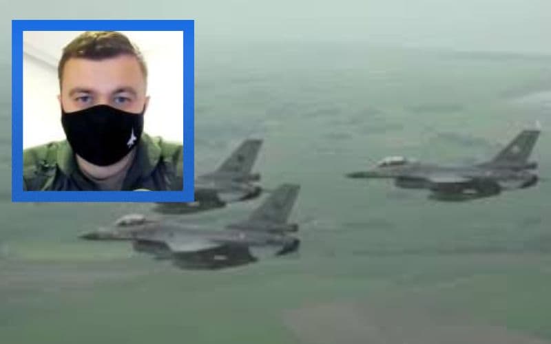 Piloto ucraniano morre em queda de caça F-16 fabricado pelos EUA