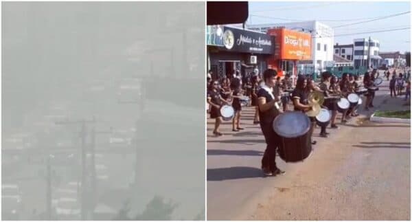 Cidades de Rondônia cancelam desfiles de 7 de setembro por causa da fumaça de queimadas