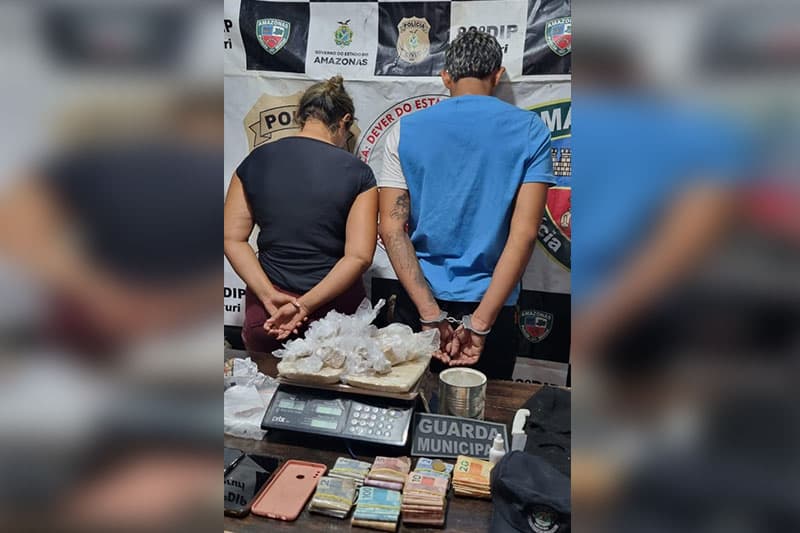 Em Beruri, candidata a vereadora é presa com drogas, arma de fogo e dinheiro