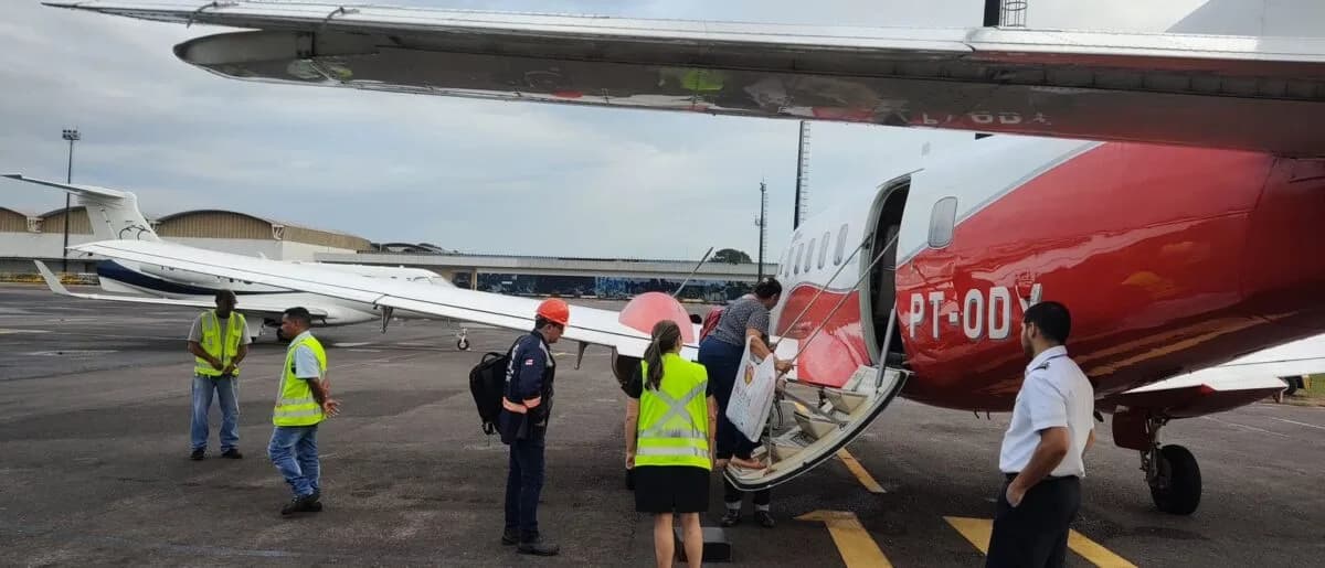Anac libera transporte aéreo no Amazonas devido à estiagem