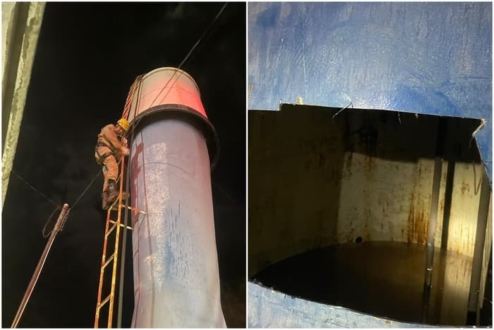 Trabalhador morre após cair em caixa d’água enquanto pintava reservatório em laticínio em Itaguaru (GO)