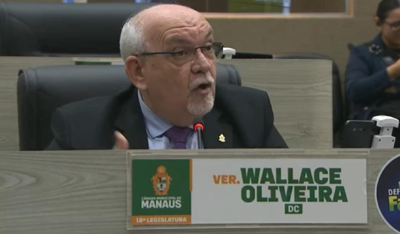 Wallace Oliveira cobra posicionamento de colegas sobre morte de criança por bala perdida no Valparaíso