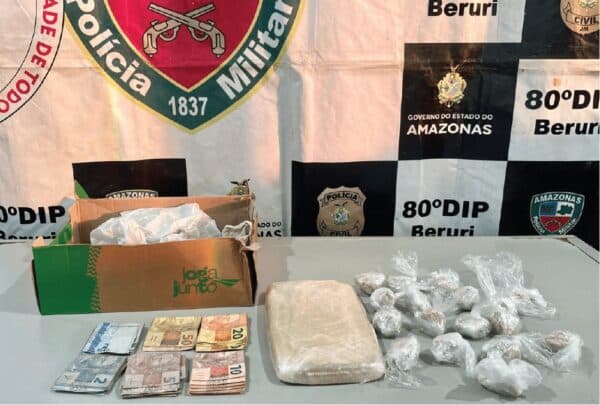 Homem é preso por aliciar adolescente para traficar drogas em Beruri