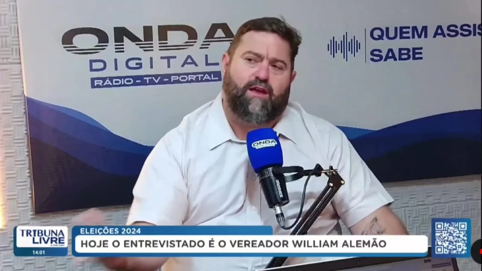 William Alemão afirma que falta de apoio à agricultura familiar influencia no aumento das queimadas
