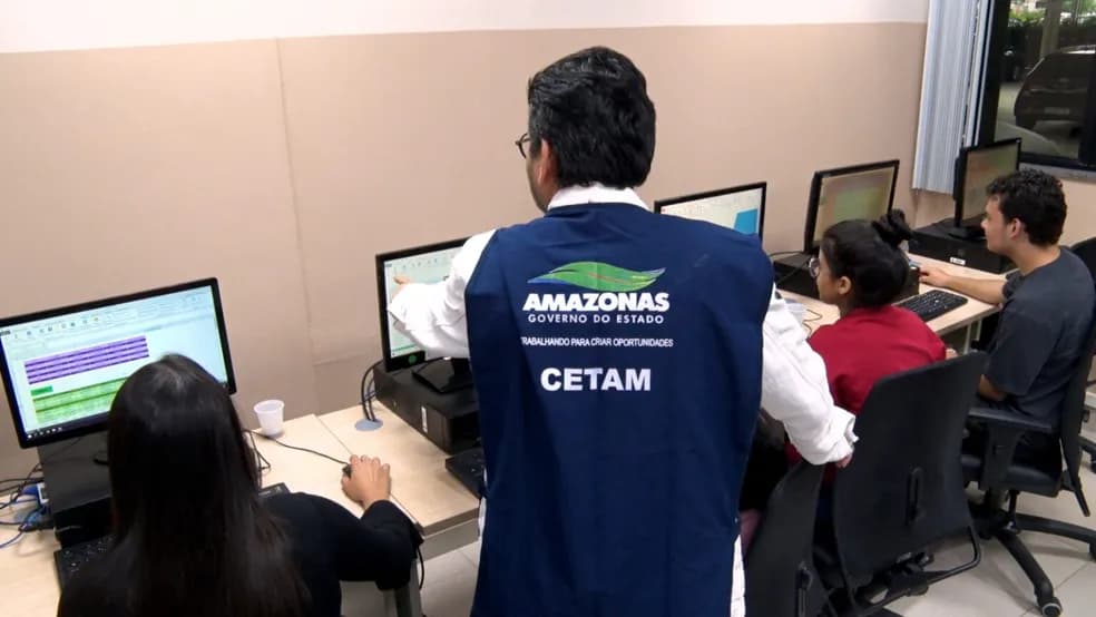 Cetam oferece mais de 7 mil vagas em cursos profissionalizantes em Manaus