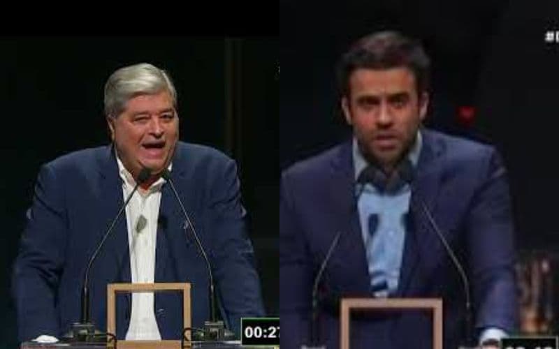 ‘Cadeirada’ de Datena em Marçal durante debate gera memes na internet; veja alguns