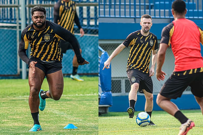 Contra o Paysandu, Luan Silva e Ezequiel sofrem lesões e vão passar por exames