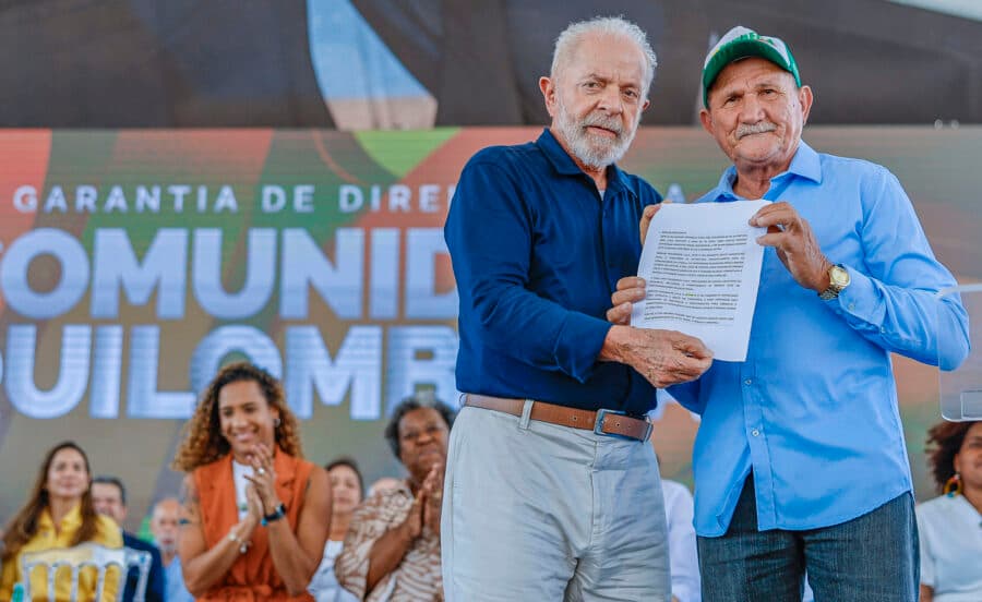 Lula assina conciliação com quilombolas de Alcântara (MA) e encerra disputa de 40 anos