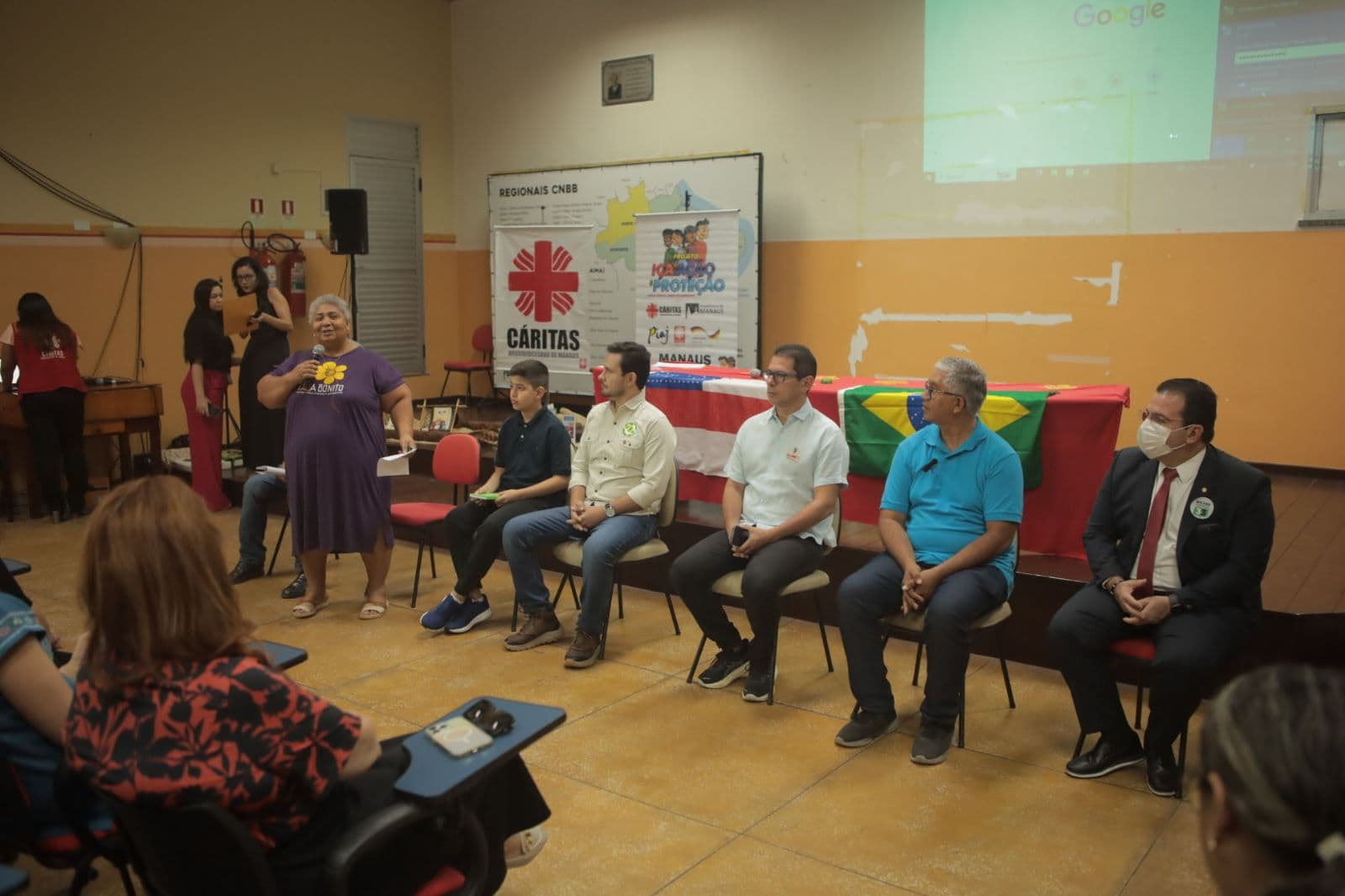 ELEIÇÕES 2024 – Marcelo Ramos: assinatura de compromisso de políticas públicas para crianças e adolescentes