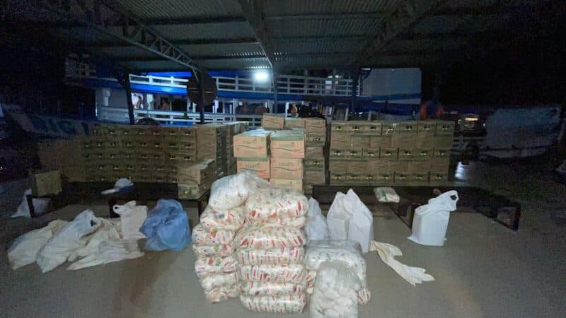 Operação Águas Seguras: trio é preso e mercadorias furtadas são apreendidas em Manicoré