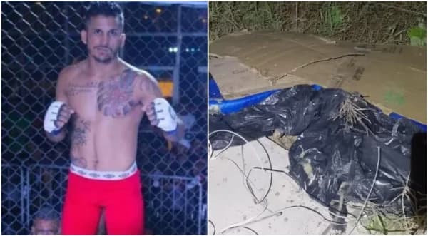 Lutador que estava desaparecido é encontrado morto dentro de saco de lixo em Manaus