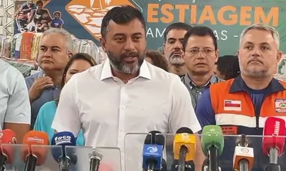 VÍDEO: “Temos 186 mil famílias impactadas pela estiagem no AM”, diz Wilson Lima